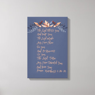 Toile Que Le Seigneur Vous Bénisse Et Vous Garde