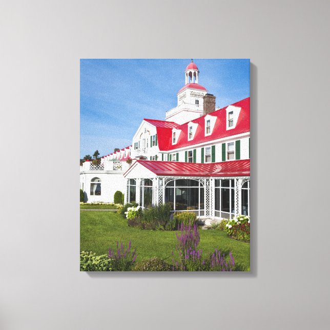 Toile Québec, Canada. Hôtel historique Tadoussac, 2 (Recto)