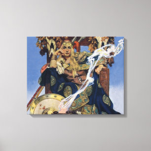 Toile Queen Maeve Warrior Princess Imaginaire Art