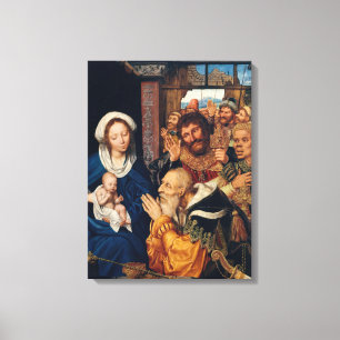 Toile Quentin Matsys - L'Adoration du Magi