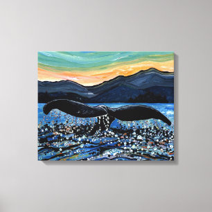 Toile Queue de baleine