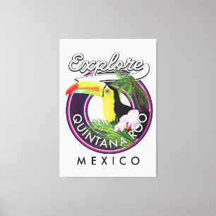 Toile Quintana Roo holbox plage mexico.