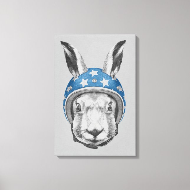 Toile Rabbit Daredevil (Recto)