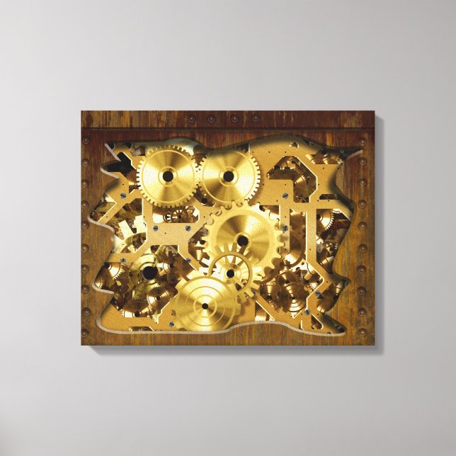 Toile Radical Steampunk 3 Wrapped Canvas (Recto)