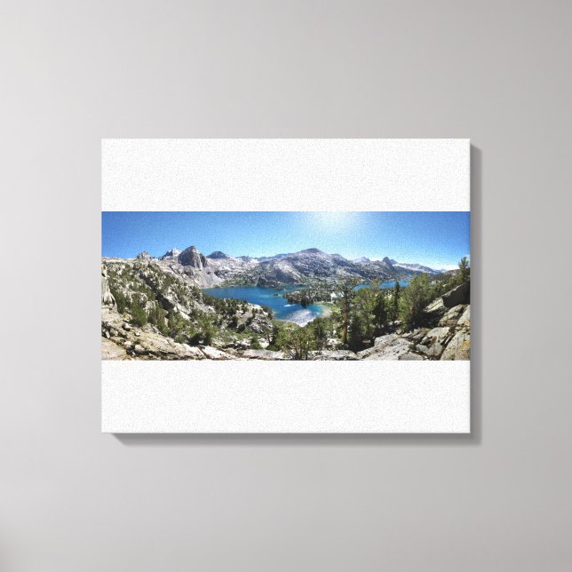 Toile Rae Lakes - sentier John Muir - Kings Canyon (Recto)