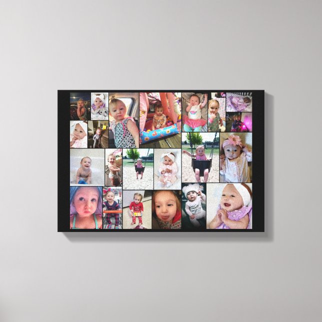 Toile Raelynne Photo Collage Canvas Imprimer (Recto)
