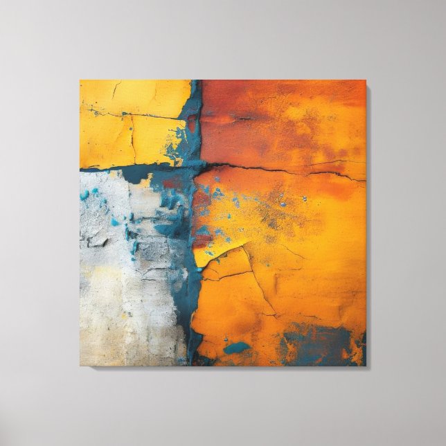 Toile Rainbow Granite Canvas Art (Recto)