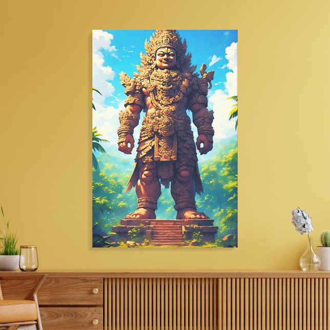 Toile « Raksasa Nusantara » (Géant de l'Archipel) (Insitu(Salon))