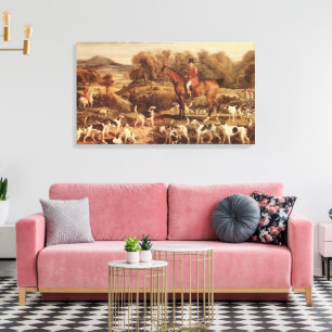 Toile Ralph Lambton et ses chiens par James Ward