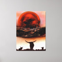 Ranch Longhorn Rustique