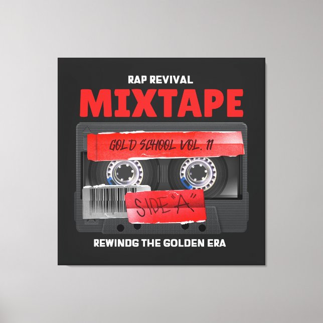 Toile Rap Revival Golden Era Mixtape (Recto)