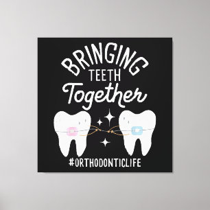 Toile Rapprocher les dents - Orthodontiste 