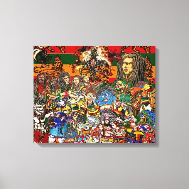 TOILE RASTAFARI (Recto)