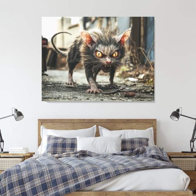 Toile Rat monstrueux  (Insitu(Chambre))
