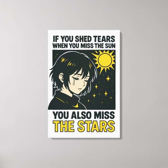 Toile Rater les étoiles (Recto)