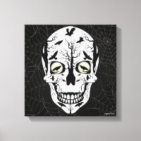 Ravens Skull Skeleton Wall Art Décor
