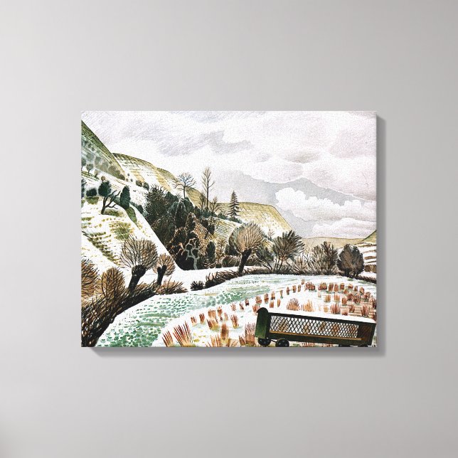 Toile Ravilif - Neige du Nouvel An, (Recto)