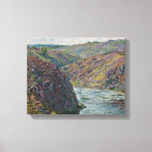 Toile Ravins de Claude Monet de la Creuse