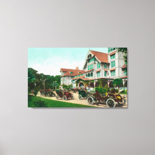 Toile Ravissez la vue de l'extérieur d'Hotel del Monte