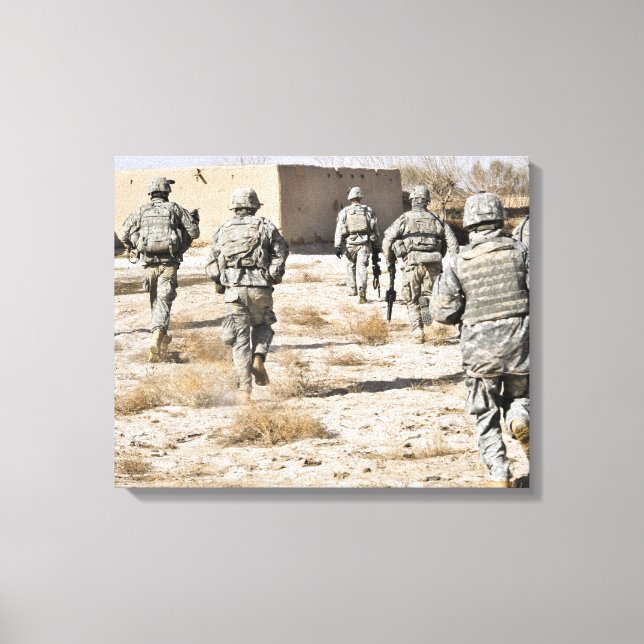 Toile réaction des soldats à une attaque aux armes légèr (Recto)
