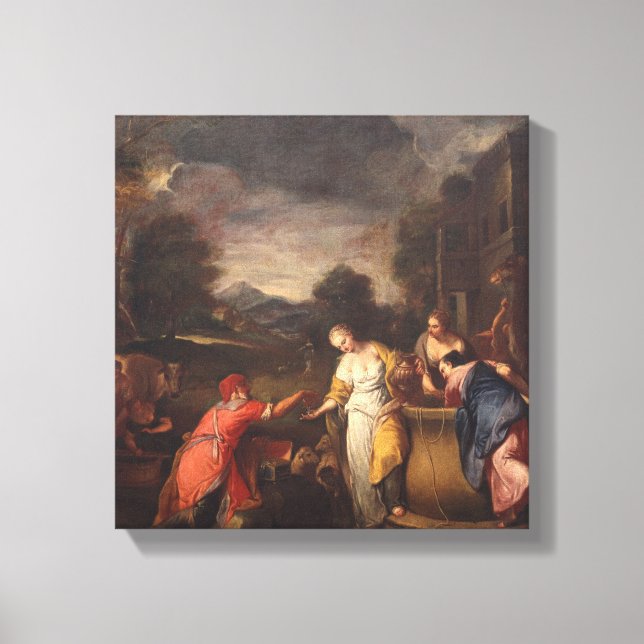 Toile Rebecca at the Well (Recto)