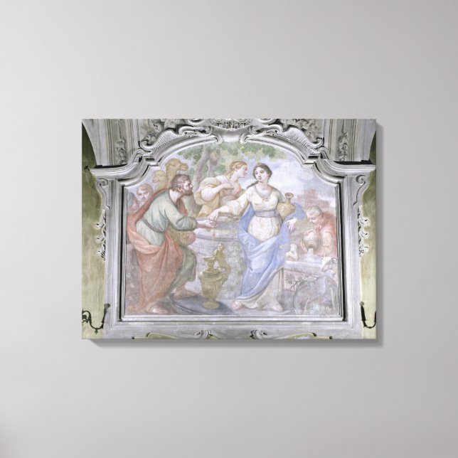 Toile Rebecca au Puits, du Réfectoire, 1753-1754 ( (Recto)