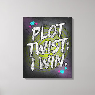 Toile Rebondissement Je Gagne Motivation Défiant