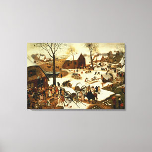 Toile Recensement à Bethlehem, c.1566