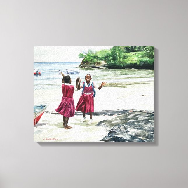 Toile Récession à la baie 2002 (Recto)