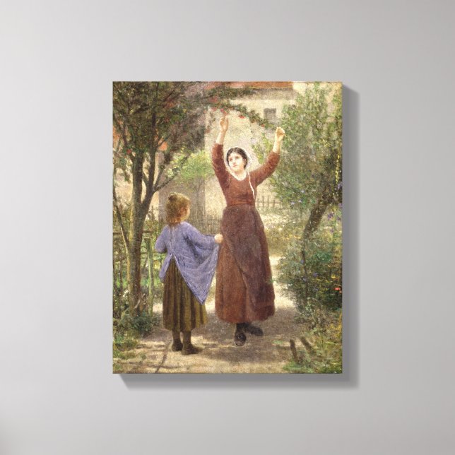 Toile Récupération des cerises (Recto)