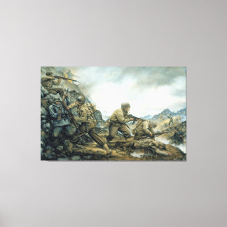 Toile Red Bull dans la ligne d'hiver par Donna Neary Imp