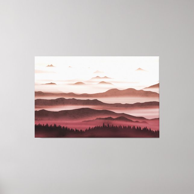Toile Red Horizons (Recto)