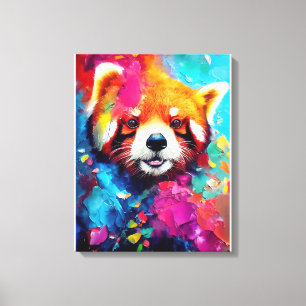 Toile Red Panda Animal Discovery Adventure Nature