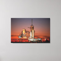 Red Sky for Space Shuttle Atlantis Launch
