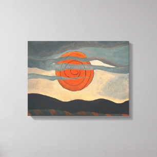 Toile Red Sun par Arthur Dove