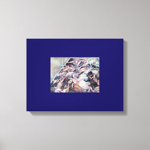 Toile Réfléchissez Dehors De La Boîte