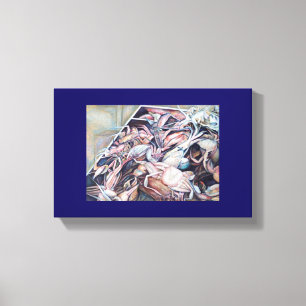 Toile Réfléchissez Dehors De La Boîte