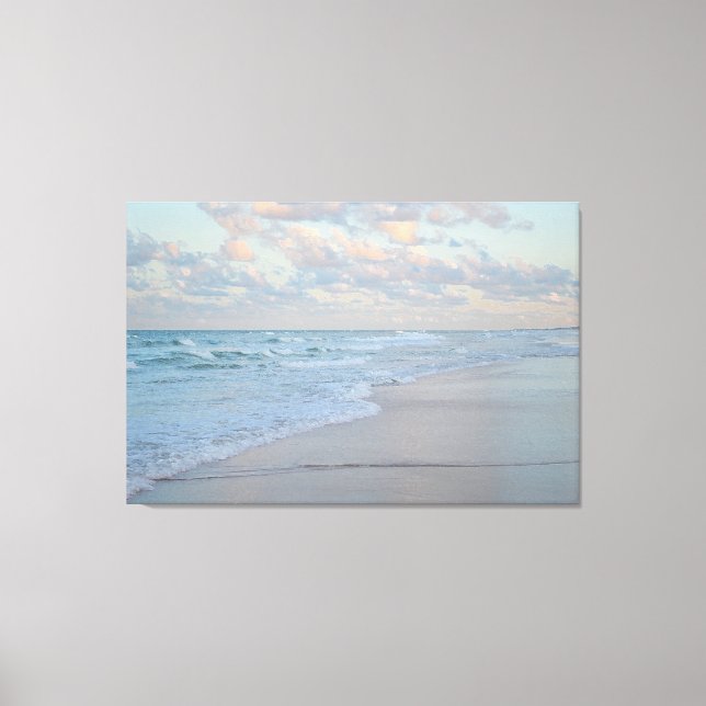 Toile Reflet de lever de soleil tranquille - Art abstrai (Recto)
