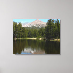 Toile Reflet du lac de Yosemite
