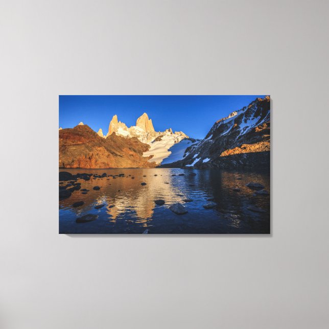 Toile Réflexion De Fitz Roy À Sunrise (Recto)