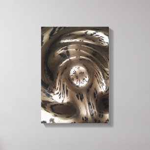 Toile réflexion déformée