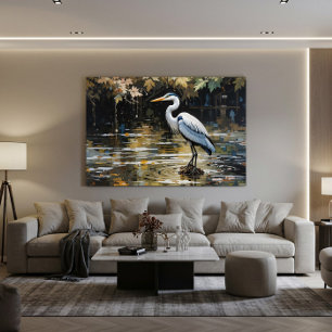 Toile Réflexion Silencieuse