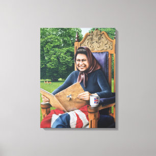 Toile Réfugié d'Angleterre 1975