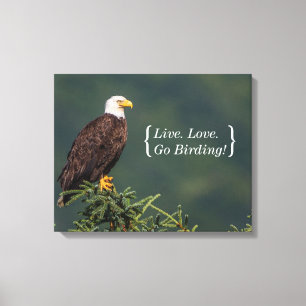 Toile Regal Bald Eagle