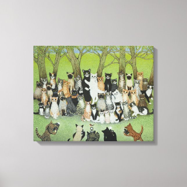 Toile Regardez la Birdie (Recto)