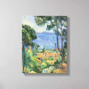 Toile Regardez L'Estaque et les châteaux d'If