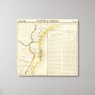 Toile Région du Brésil 32