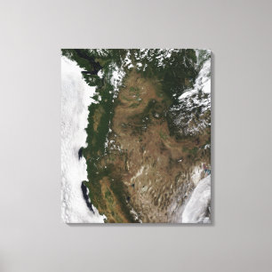 Toile Région du nord-ouest Pacifique des Etats-Unis