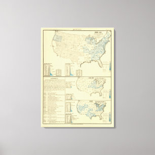 Toile Régions d'exploitation de minerai de fer