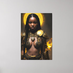 Toile Reine africaine 019